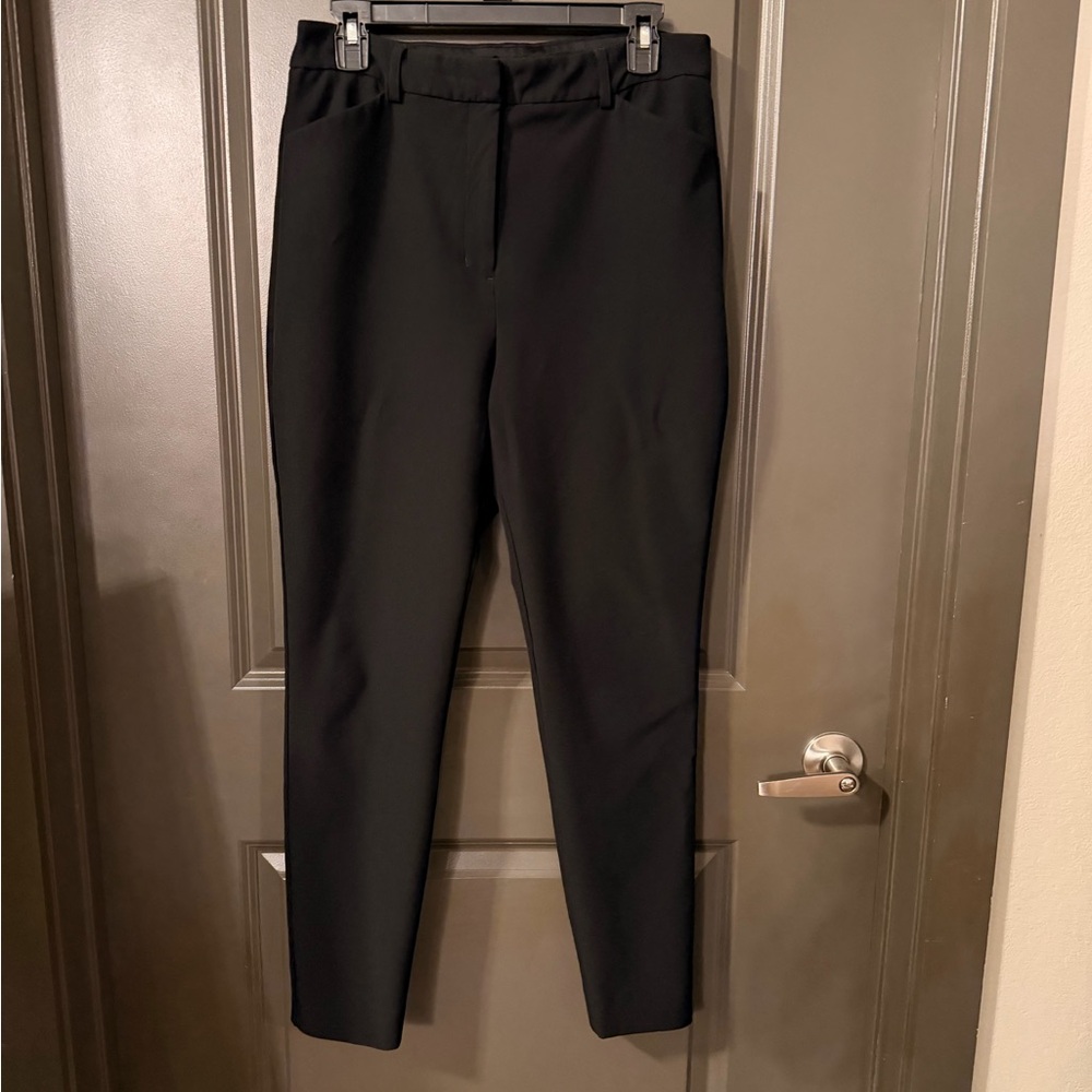 Express Black Dress Pants with Slim Waistband